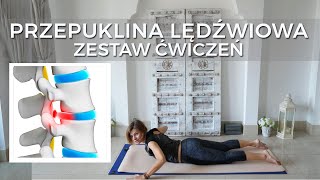 Przepuklina Lędźwiowa  Ćwiczenia na Przepuklinę Lędźwiową  Przepuklina Kręgosłupa  Aktywny Senior [upl. by Baldridge]