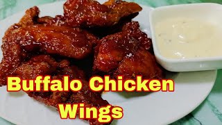 Buffalo Chicken Wings with Dipping Sauce  How BUFFALO CHICKEN  Ulam Recipe [upl. by Nawrocki]