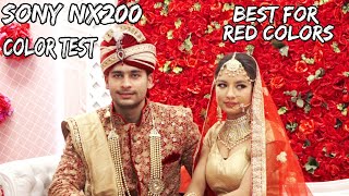 Sony HXR NX200  Wedding Footage Samples  Red Gamma Test [upl. by Nnybor]