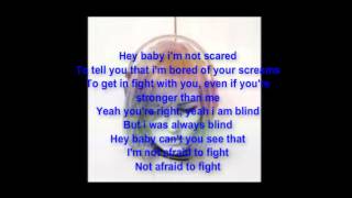 GJan Not afraid lyrics [upl. by Nnairac]