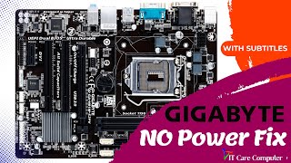 How to Fix Gigabyte Motherboard Not Turning On 2024 ITCARECOMPUTER [upl. by Firehs]