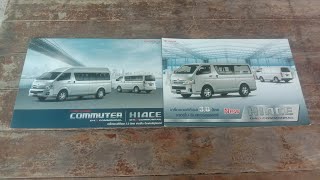 Ep52 Review Brochure Toyota Commuter amp Hiace D4D 30 MY2013 Absolute VarietyS2 [upl. by Akemed]