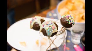 CAKE POPS  Cokoladne KUGLICE na stapicu  RECEPT by SECER U PRAHU [upl. by Arri]