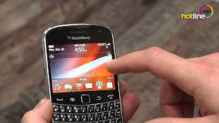 Обзор BlackBerry Bold 9900 [upl. by Novihs]