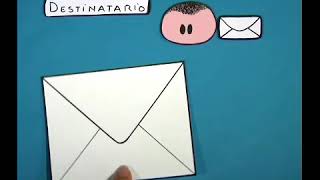 Cómo poner el remitente y el destinatario en una carta [upl. by Adelric13]