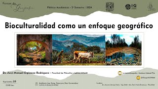 Fórum de geografía  IGgUNAM En Vivo [upl. by Jenifer]