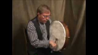 BTWR Roosebeck Bodhran Outside Tunable wCrossBar and Fiberskyn Head Rosewood 18by35Inch [upl. by Gargan452]