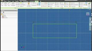 Autodesk Inventor 2010 Lesson 1 Creating and saving a basic ipt part file [upl. by Esdnyl]