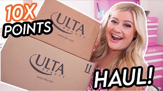 HUGE ULTA HAUL I EARNED 6000 POINTS WITH THIS ORDER [upl. by Atiras]