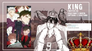 ○KINGKageyamas HaremCaptains x KageyamaTwitter AUMYRTILLE [upl. by Arakawa]