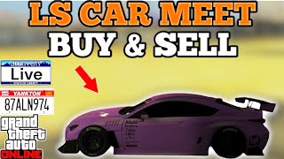 GTA 5 Online Ls Car Meet Buy amp Sell Live PS5 JOIN UP F1Bennys [upl. by Mountford]