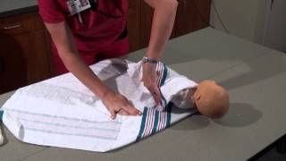 Parenting and Infant Care  How to Swaddle a Baby  Womans Hospital  Baton Rouge La [upl. by Gretna]