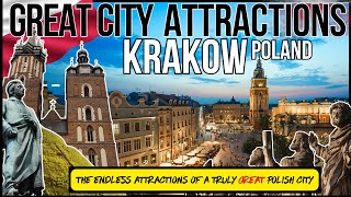 KRAKOW Tourist Attractions Guide  Is KRAOW the GREATEST city in all of Poland krakow [upl. by Niawd]