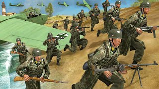 German Army BEACH INVASION of CRETE Defenses  Call to Arms Gates of Hell WW2 Mod [upl. by Ilek]