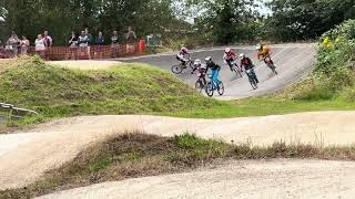 Midlands regional BMX series  Round 8  Warsop 2172024  Female 10 Final [upl. by Hubing27]