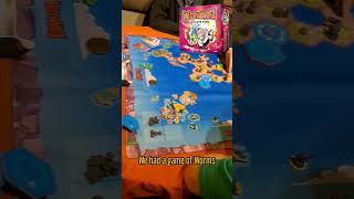 A video game theme to tonights board games  Worms and Dungeon Kart hit the table [upl. by Barby]