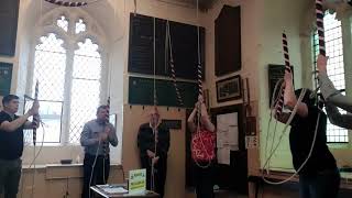 bellringing at Chelmsford Cathedral  27 November 2022 [upl. by Feldstein]