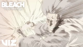 Kenpachi Zaraki vs Gremmy Thoumeaux  BLEACH ThousandYear Blood War  VIZ [upl. by Inalial]