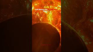 Solar Storm Vs Earth 🌍😈 sun universe space shorts [upl. by Kalam]