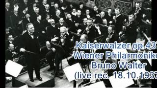 Johann Strauss Clemens Krauss Bruno Walter [upl. by Baum]