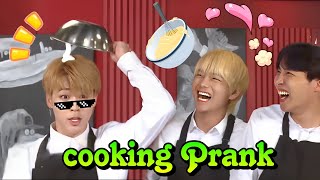 BTS Cooking in 5 Star ⭐️ Hotel 🥘  Hindi dubbing  part1 [upl. by Inaffyt]