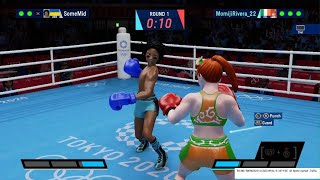 OLYMPIC GAMES TOKYO 2020 Trisha vs SomeMid Boxing [upl. by Stan]