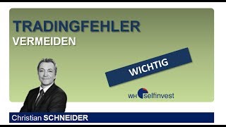 Tradingfehler vermeiden [upl. by Monto]