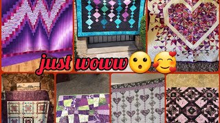 stunning quilt designs traditional quilts  quilt images  ralli designs  رلی ڈیزائنس anhamkhan [upl. by Azarria26]