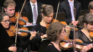 Bachwoche Stuttgart 2014  Werkstattkonzert I  Suite BWV 1068 [upl. by Giffy]