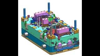 ENGINE PART MOLD DESIGN REVIEW [upl. by Sylvanus737]