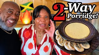 How to make THE BEST Jamaican TWOWAY Porridge  Deddys Kitchen [upl. by Jeannine]