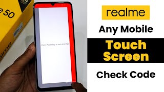 Realme Note 50 Touch Screen Test 2024  Screen Test Code 2024  📱 [upl. by Tore618]