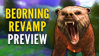 LOTRO Beorning Revamp Changes Update 37 Beta [upl. by Nessnaj486]