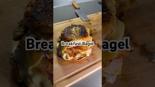 Breakfast Bagel breakfast bagel foodshorts cooking jackcariss [upl. by Nivrac]