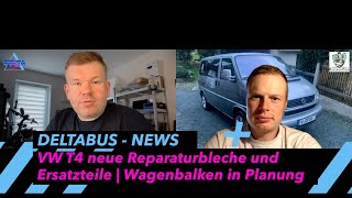 VW T4 News 0724  Neue Reparaturbleche  Ersatzteile  Handbremse Zugstangen  Wagenbalken und mehr [upl. by Bolanger700]