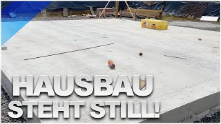 HAUSBAU steht WIEDER STILL Steine nicht lieferbar Hausbau Blog 9 [upl. by Adnaw]