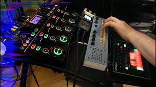 Roland Aira Tb3  Boss RC 505 MK2  Critter amp Guitari Organelle M  Musical Performance 21 Maniac [upl. by Sethrida]