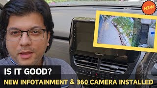 FINALLY A NEW Infotainment System  360 Camera installed for my Tata Safari 2021 [upl. by Agemo686]