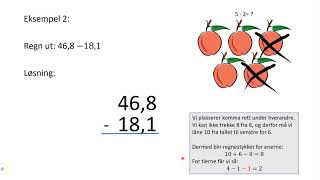 6 Tallære Subtraksjon Minus➖ [upl. by Boaten]