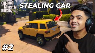 GTA 5 2nd MISSION  STEALING MICHAEL CAR  SHUBHAM R [upl. by Ynneh]