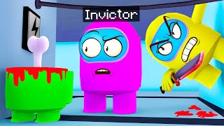 Jugamos AMONG US en ROBLOX 😂 ¿Quién es el impostor de los compas [upl. by Nnairb]