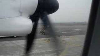 Engine start Bombardier Q400 [upl. by Nomaj]