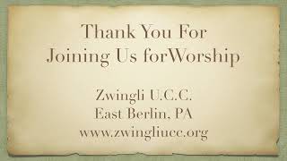 Zwingli UCC of East Berlin PA Live Stream [upl. by Harbed942]