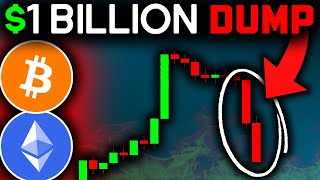 1 BILLION BITCOIN DUMPED BY GOVERNMENT Bitcoin News Today amp Ethereum Price Prediction [upl. by Lemmueu]