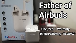 Audionic Airbuds 2 Father Of All Air buds Only Rs 2500 One year Warranty [upl. by Melonie729]