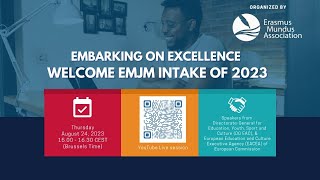 Embarking on Excellence Welcome EMJM intake of 2023 [upl. by Arahsat]