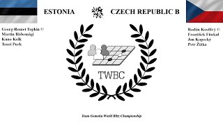 Gomoku TWBC 2024  Estonia vs Czech Republic B [upl. by Vania464]