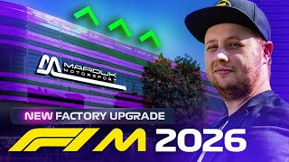 HUUUUUGE FACTORY UPGRADES 2026 F1 Create a Team Career Monaco [upl. by Reddy]