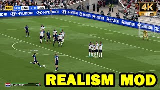 PES 2021 Gameplay Compilation  International Football  Realism Mod [upl. by Ekard]