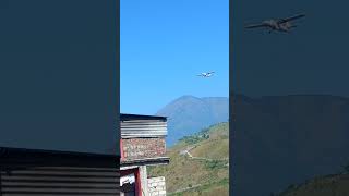 nepal airline flight take up in salle airport rukum west nepalairlines viralvideo shots [upl. by Eolcin]